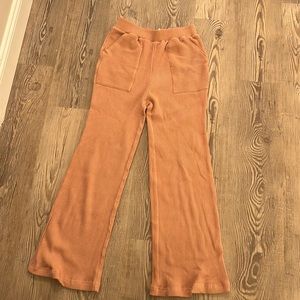 Free people pink sweat pants